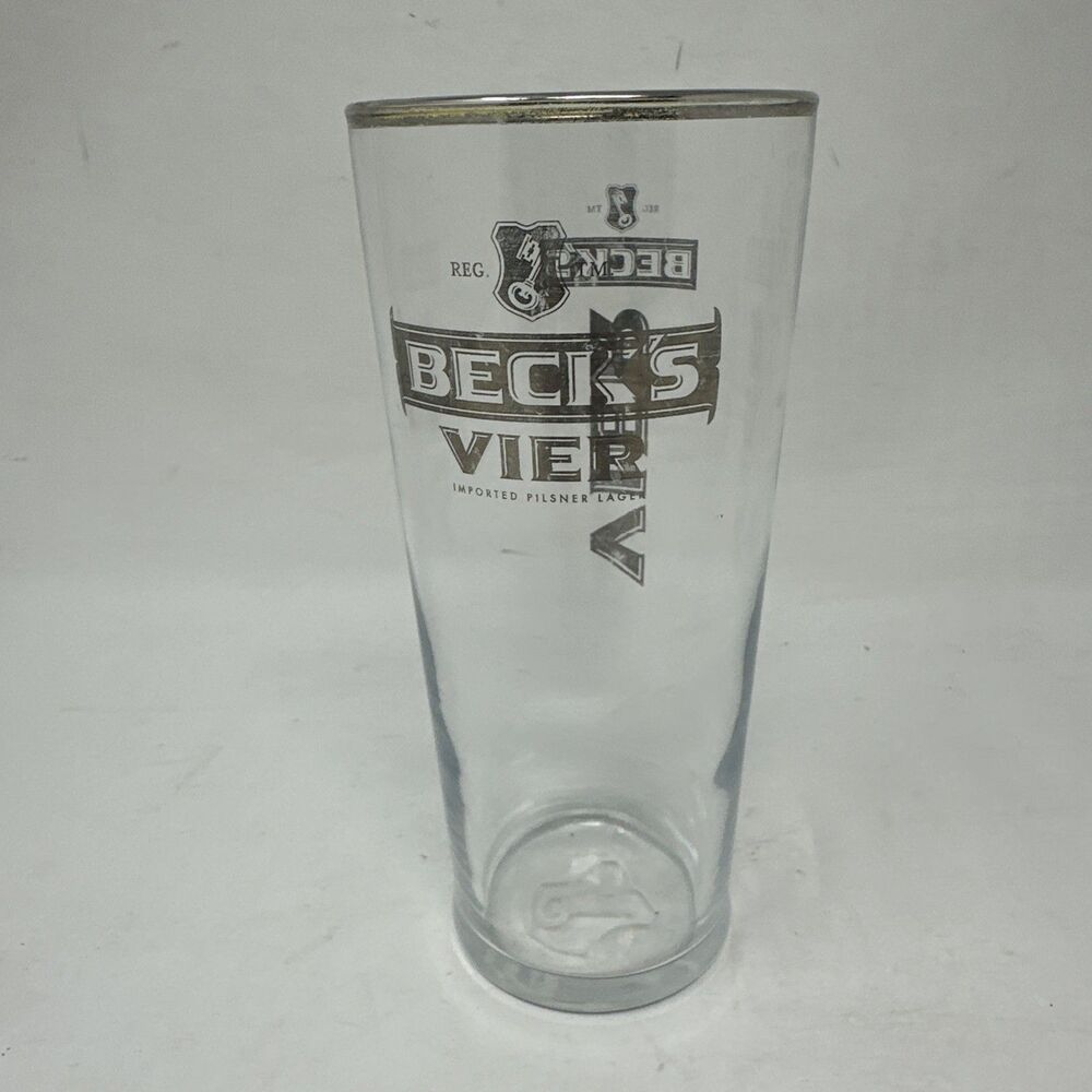 Beck's Vier Pint Glass - BECK'S VIER PINT GLASS